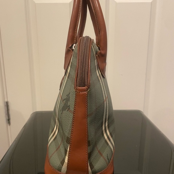 Burberry Haymarket Handbag. - Picture 16 of 17